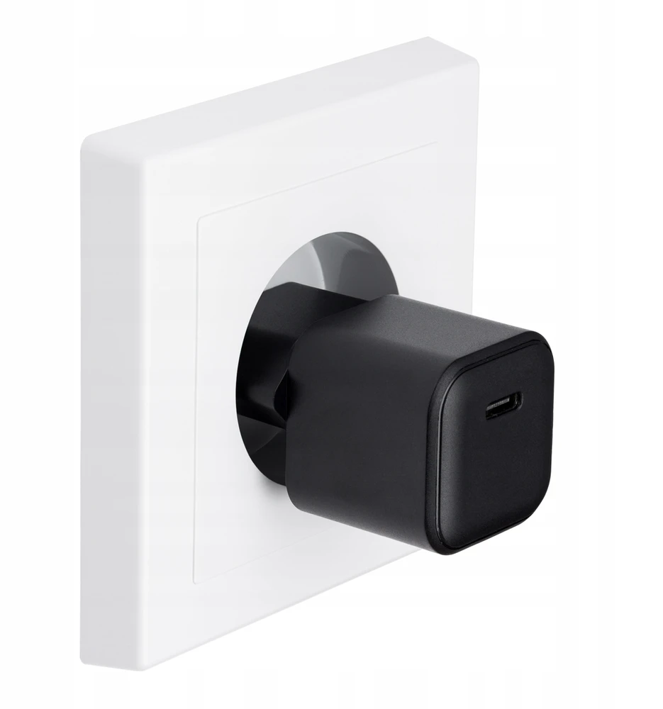 „Qualo QLSN-C-20-01 Nano PD“ tinklo įkroviklio adapteris USB-C / 20W