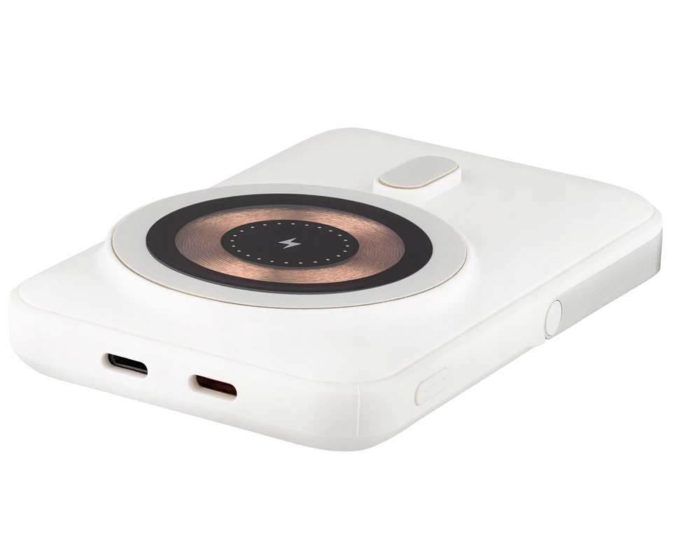 „Qualo QMPB5-LD-00 MagSafe“ belaidis įkroviklis, 10000 mAh / LED / 20 W / USB-C / „Lightning“