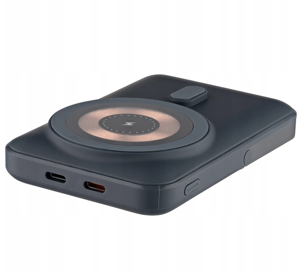 „Qualo QMPB5-LD-01 MagSafe“ belaidis įkroviklis, 10000mAh / LED / 20 W / USB-C / „Lightning“
