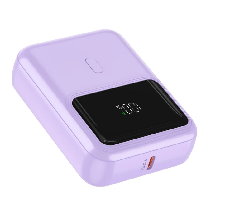 Qualo QPB10‑LD‑20‑09 Power Bank 10000mAh / LED / 20W / USB-A / USB-C