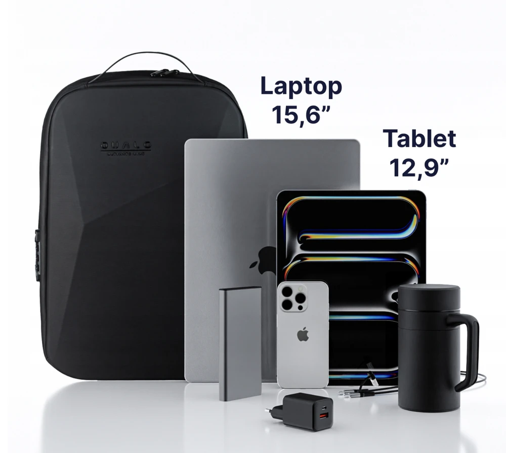 Marvel „Qualo QPS-W-USB-01 Ultimate Line“ USB-C kuprinė, 15,6 colio