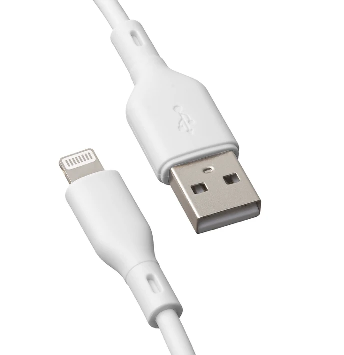 Qualo QRC-AL-00 USB-A - Lightning perdirbimo kabelis 1,5 m / 12 W / baltas