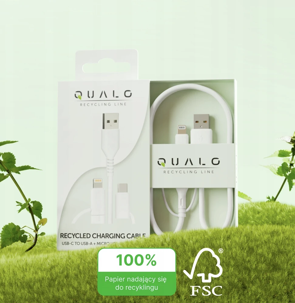 Qualo 3in1 laido pakuotė su FSC ženklinimu