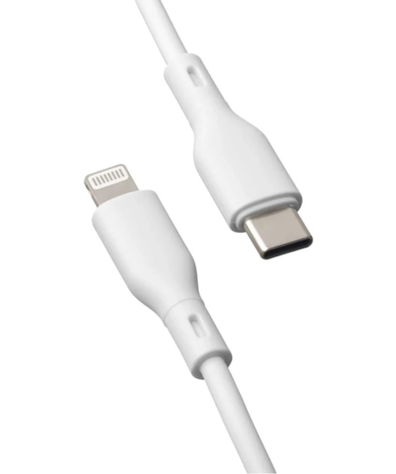 Qualo QRC-CL-00 USB-C - Lightning kabelis 12W / 1.5m / baltas