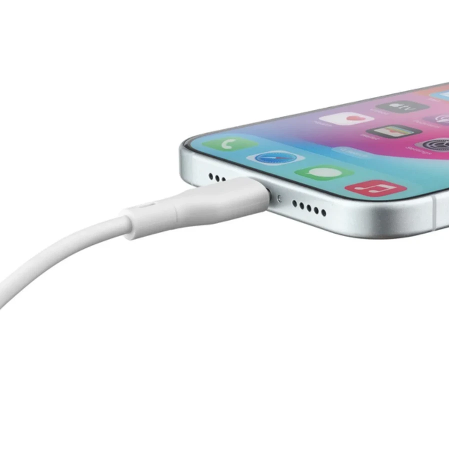 Qualo QRC-CL-00 USB-C - Lightning kabelis 12W / 1.5m / baltas