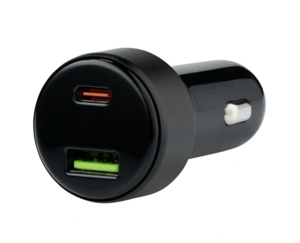 Qualo QRLS-AC-01-32 USB / USB-C automobilinis įkroviklis 32W