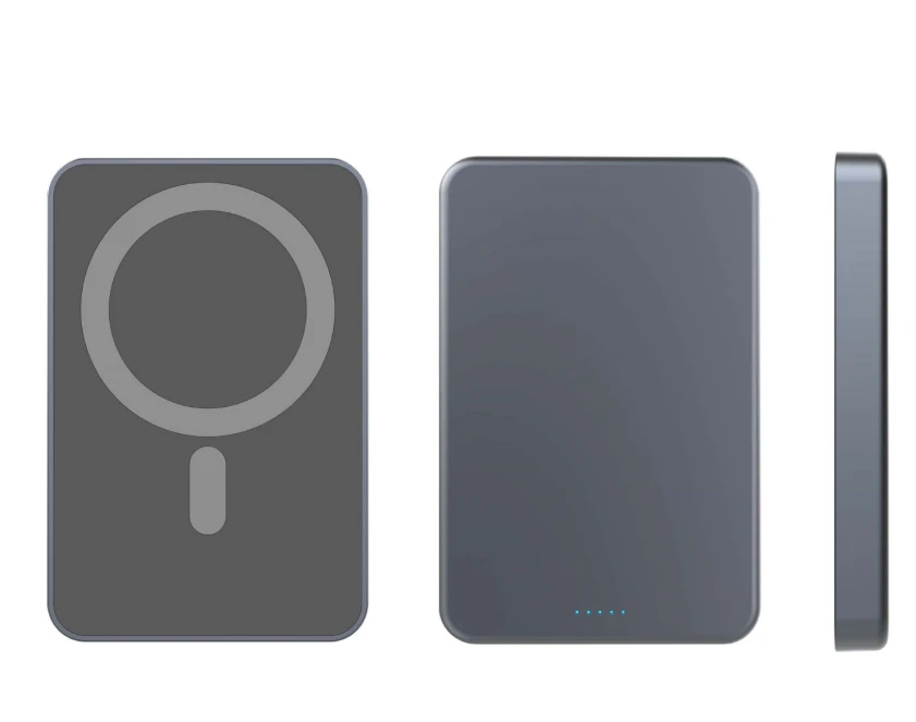 „Qualo QRPB‑20‑07 MagSafe“ išorinė baterija, 5000 mAh / 20 W / USB-C