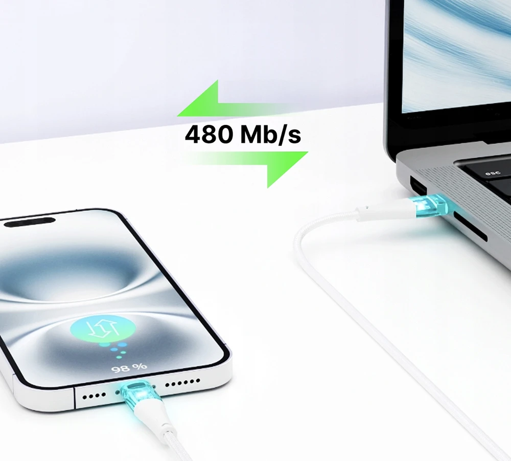 Qualo QTCN-AC-00 USB – USB-C kabelis 1,5 m