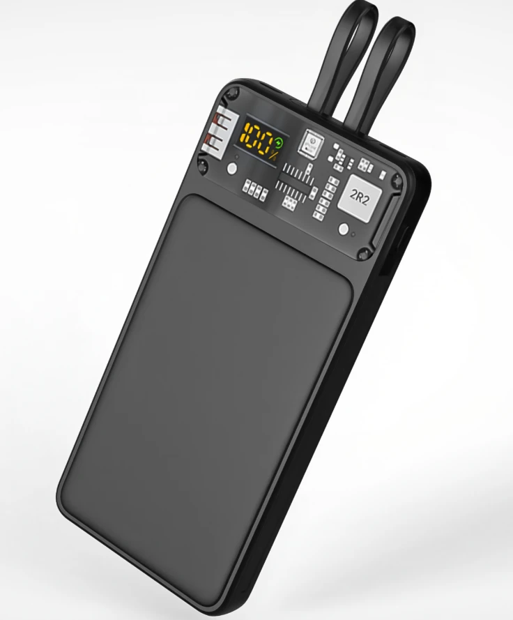 Qualo QTPB10-LD-23-01 Power Bank 10000 mAh / LED / 23W