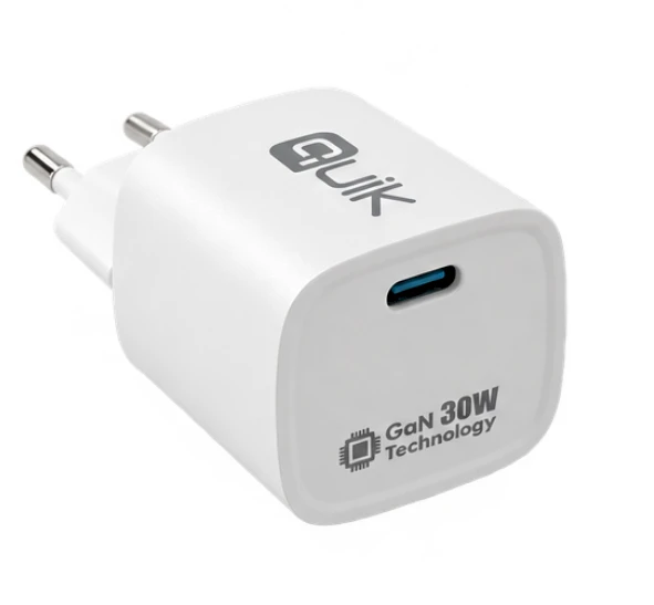 Quik Accessories QG-321 GaN USB-C Charger 30W
