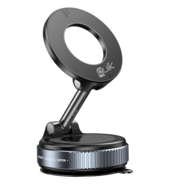 Quik priedai QM-930 magnetinis vakuuminis telefono laikiklis