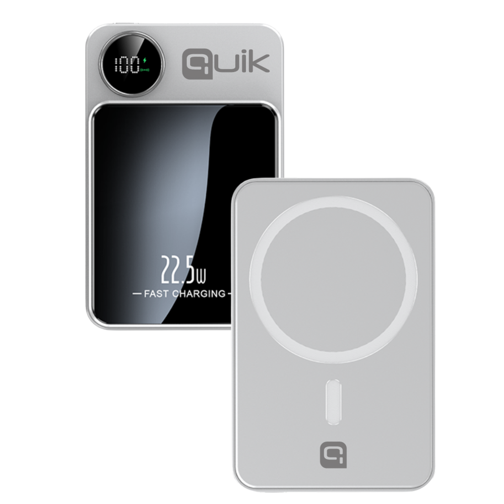 „Quik QP-820“ belaidis magnetinis išorinis akumuliatorius, 10000 mAh