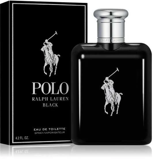 Ralph Lauren Polo Juodas EDT tualetinis vanduo vyrams, 125 ml