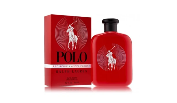 Ralph Lauren Polo Raudona Remix X Ansel Elgort EDT tualetinis vanduo vyrams, 125 ml