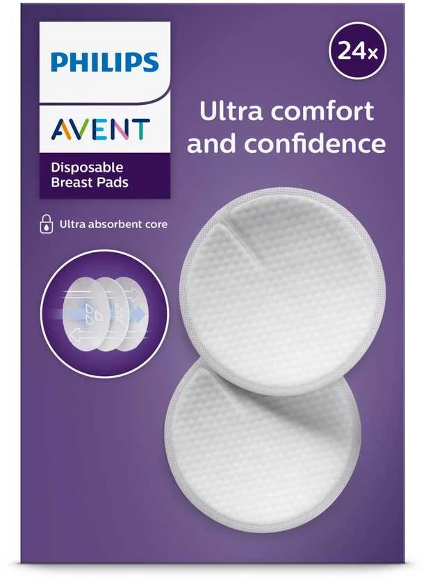Philips AVENT SCF254/24 Vienkartiniai įklotai 24 vnt.
