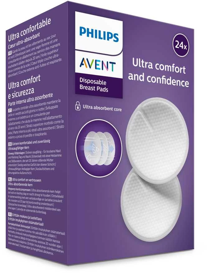 Philips AVENT SCF254/24 Vienkartiniai įklotai 24 vnt.