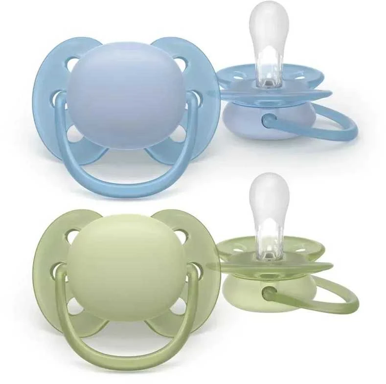 Philips Avent Ultra soft čiulptukai, 0-6 mėn.