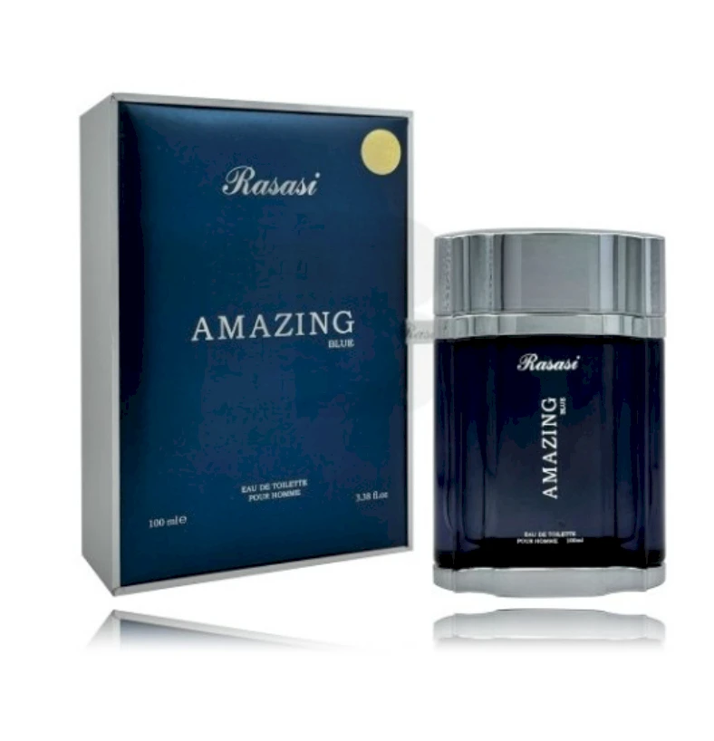 Rasasi Amazing Mėlyna EDT tualetinis vanduo vyrams, 100 ml