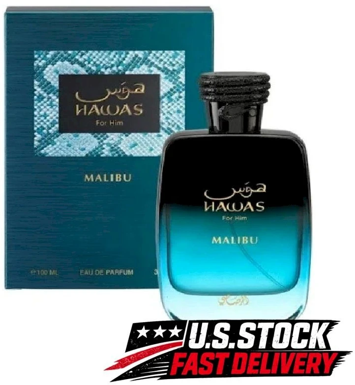 Rasasi Hawas Malibu EDP parfumuotas vanduo vyrams, 100 ml