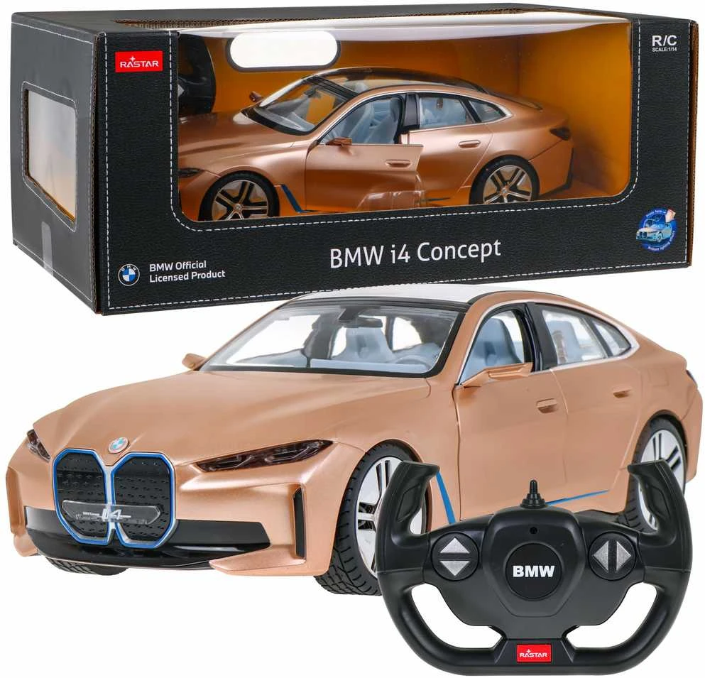 RASTAR 1:14 valdomas automodelis BMW i4, 98300