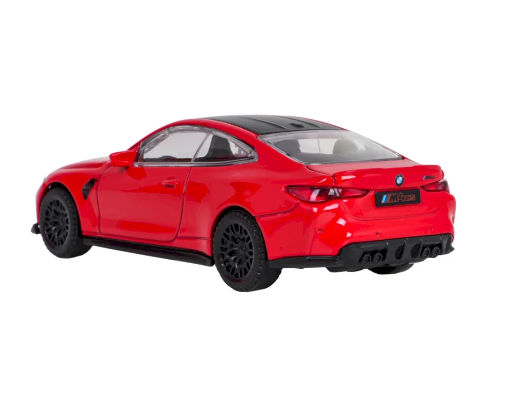 Rastar BMW M4 CS metalinis modelio automobilis 1:43 raudonas