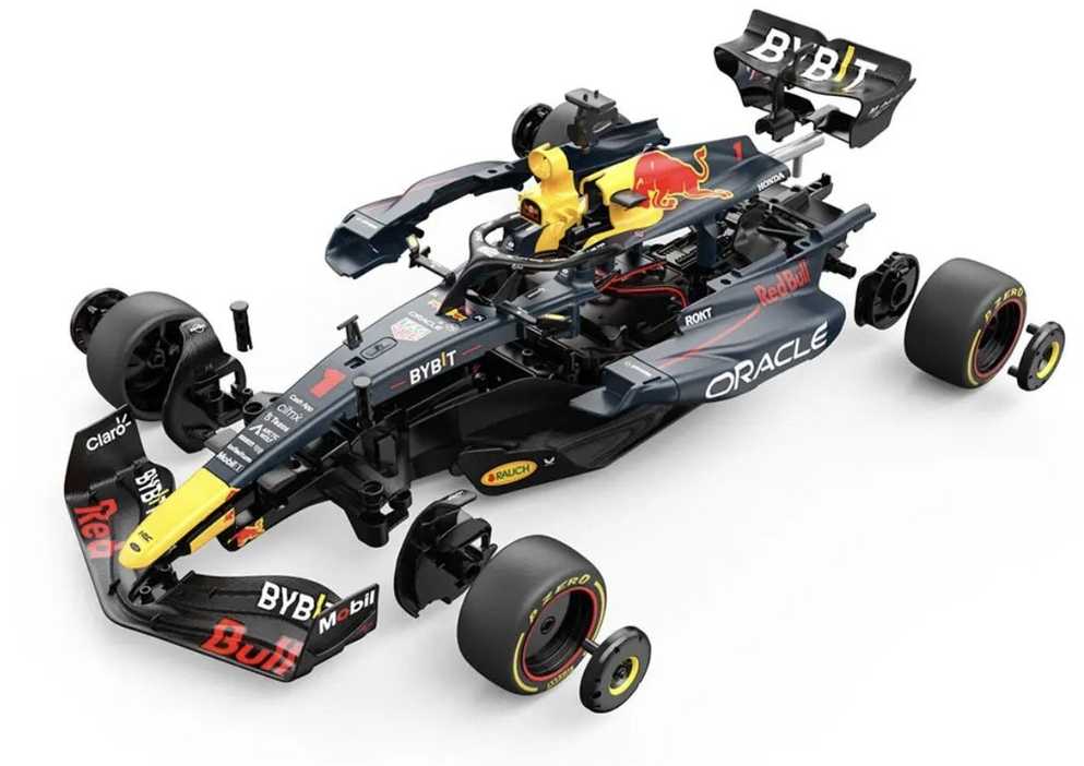 RASTAR 1:16 R/C surenkamas ir R/C valdomas automodelis Oracle Raudona Bull Racing RB19, 92600