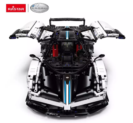 RASTAR 1:8 mastelio surenkamas automodelis Pagani Huayra BC Bricks, 97910