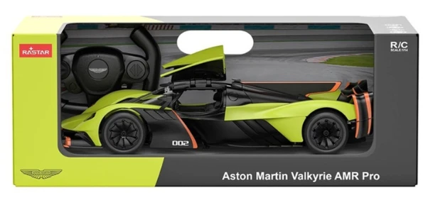 R/C 1:14 Aston Martin Valkyrie AMR Pro Žalias RASTAR