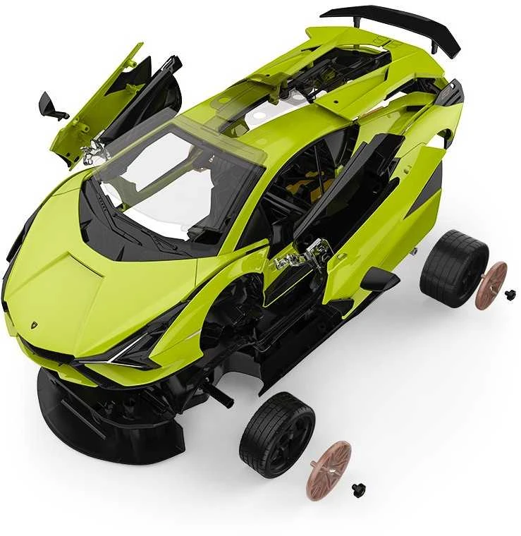 RASTAR 1:18 mastelio valdomas automodelis-konstruktorius Lamborghini Sian, 97400
