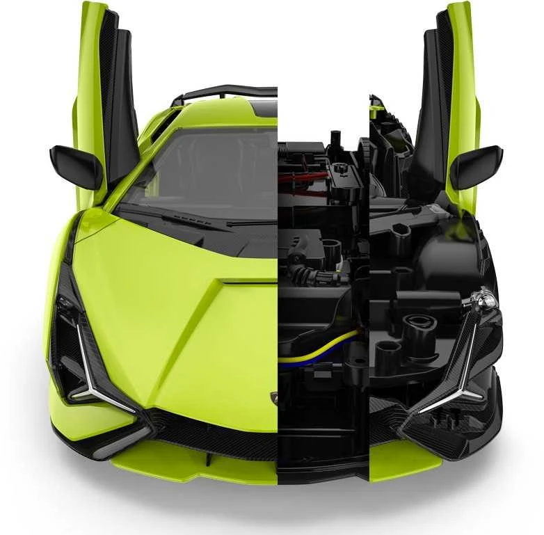 RASTAR 1:18 mastelio valdomas automodelis-konstruktorius Lamborghini Sian, 97400