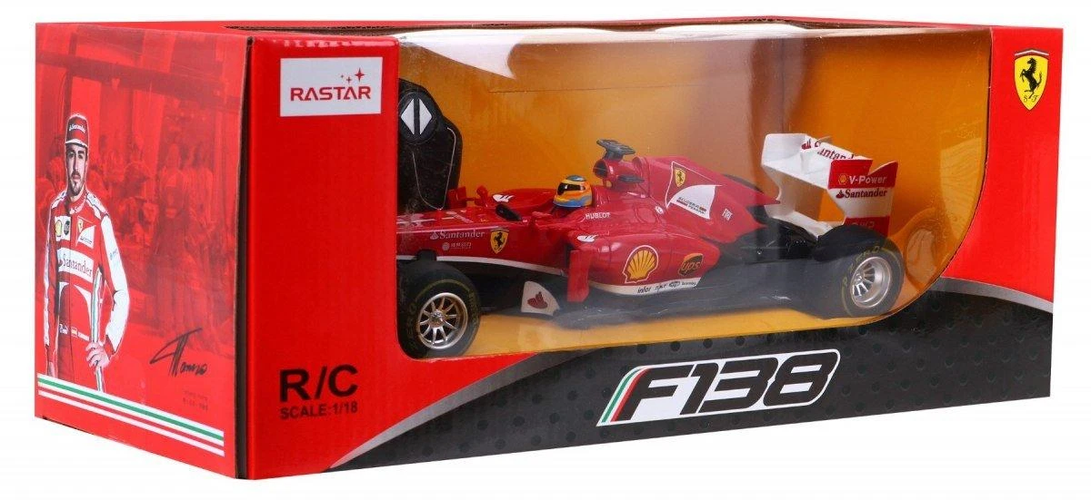 Ferrari F1 1:18 RASTAR nuotoliniu būdu valdomas žaislinis automobilis