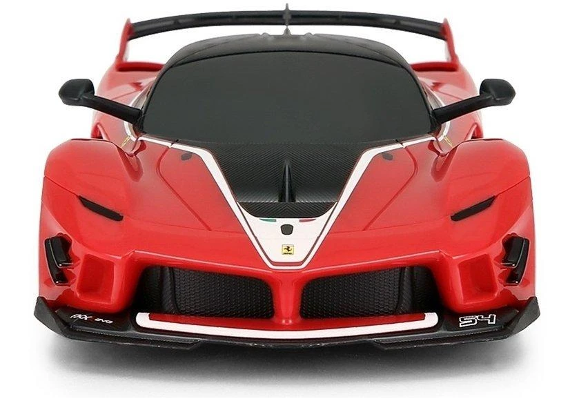 Radijo bangomis valdomas automobilis Ferrari raudonas