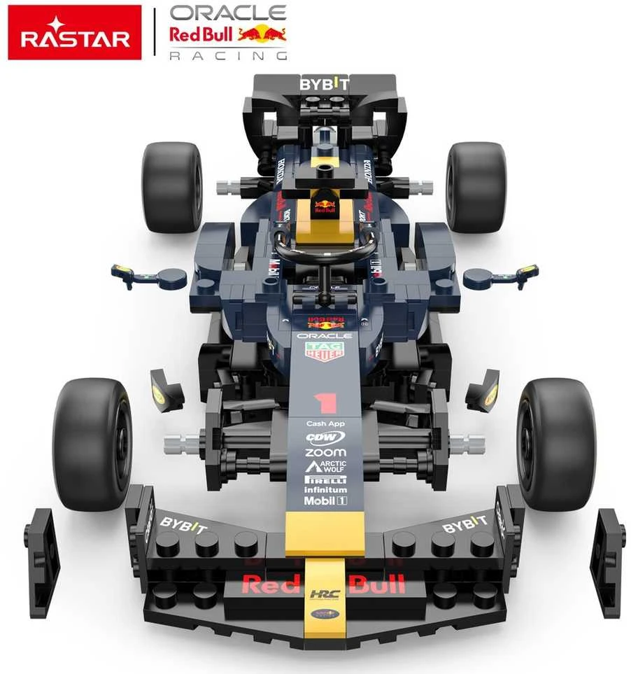 Bburago RASTAR 1:24 surenkamas automodelis Raudona Bull F1 RB19, 92500