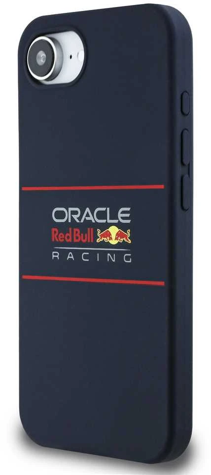Dėklas Red Bull Raudona Bull Raudona Bull silikoninis Horizontal Logo MagSafe for iPhone 16e dėkals telefonui mėlynos spalvos
