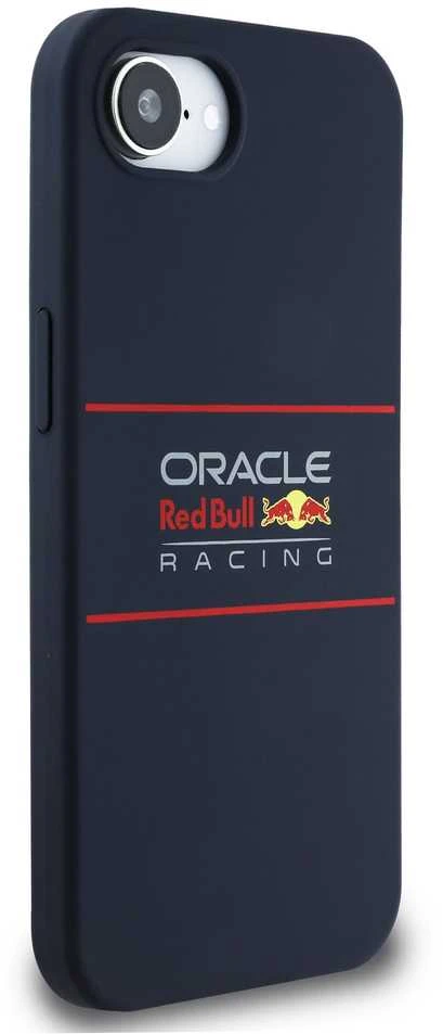 Dėklas Red Bull Raudona Bull Raudona Bull silikoninis Horizontal Logo MagSafe for iPhone 16e dėkals telefonui mėlynos spalvos