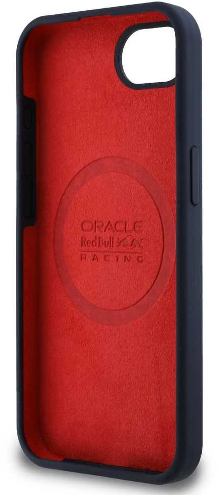 Dėklas Red Bull Raudona Bull Raudona Bull silikoninis Horizontal Logo MagSafe for iPhone 16e dėkals telefonui mėlynos spalvos