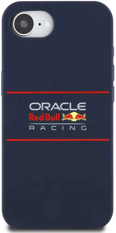 Dėklas Red Bull Raudona Bull Raudona Bull silikoninis Horizontal Logo MagSafe for iPhone 16e dėkals telefonui mėlynos spalvos