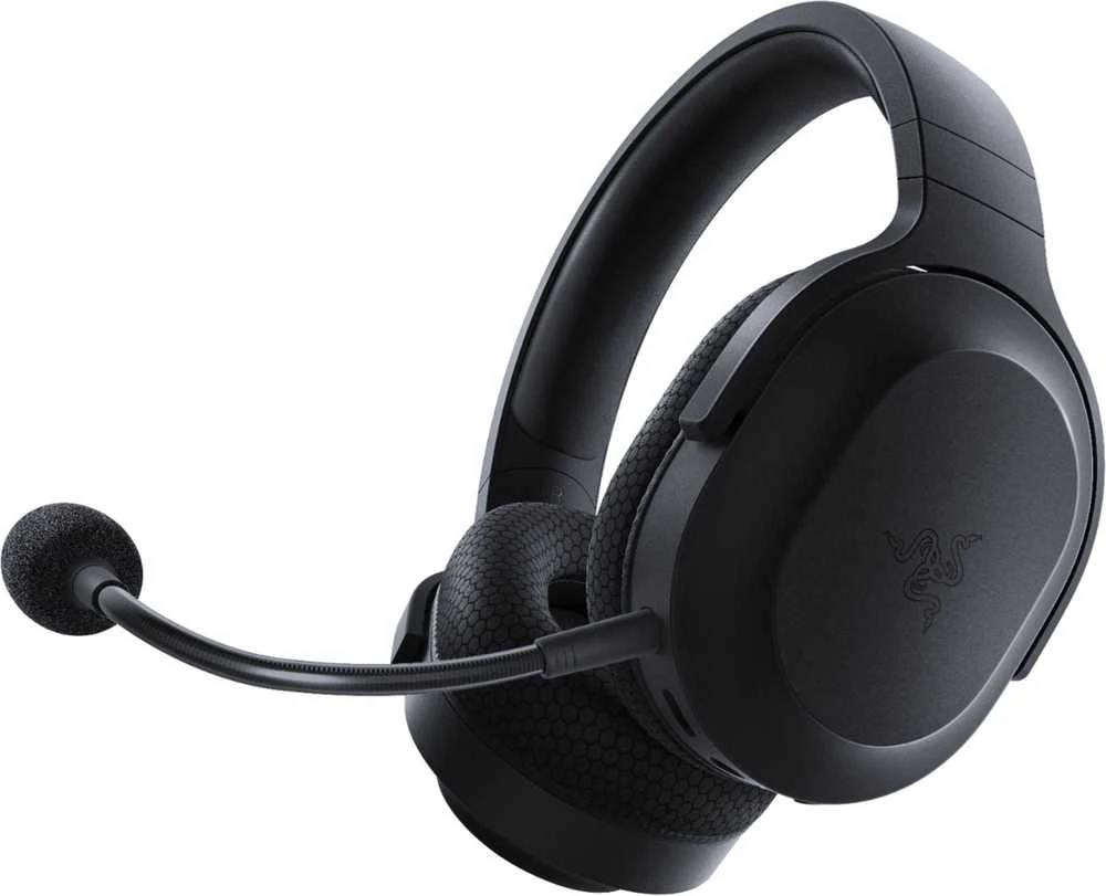 Belaidės žaidimų ausinės Razer Barracuda X (2022) | juodos spalvos