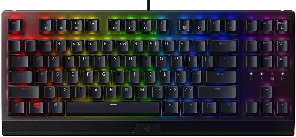 Žaidimų klaviatūra Razer BlackWidow V3, US išdėstymas