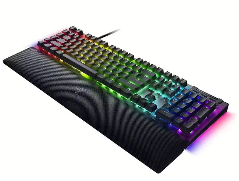 Razer | BlackWidow V4 | Mechaninė klaviatūra žaidimams | su laidu | US | Žalias Switch | Juodas