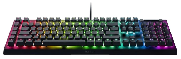 Razer | Mechaninė klaviatūra žaidimams | BlackWidow V4 X | Mechaninė klaviatūra žaidimams | su laidu | US | Žalias Mechaninė Switches (Clicky)