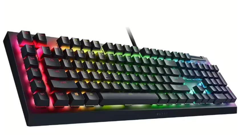 Razer | BlackWidow V4 X | Mechaninė klaviatūra žaidimams | su laidu | Nordic | Žalias Mechaninė Switches