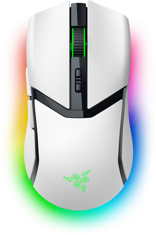 Pelė Myszka žaidimams Razer Cobra Pro belaidė 30000 dpi optinė balta