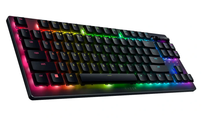 Razer | Klaviatūra žaidimams | Deathstalker V2 Pro Tenkeyless | Klaviatūra žaidimams | Wireless | RGB LED pašvietimas | US | Bluetooth | Juodas | Optical Switches (Linear) | Belaidė jungtis