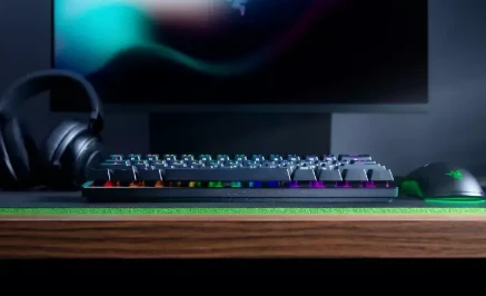 60% Mechaninė Žaidimų klaviatūra Razer Huntsman Mini, Purple Switch, US išdėstymas