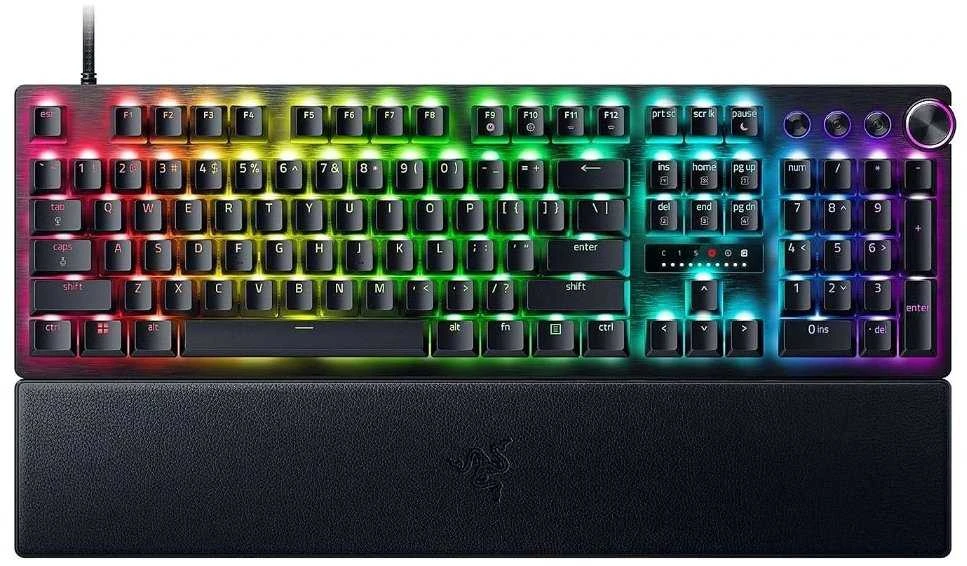 Razer | Huntsman V3 Pro | Klaviatūra žaidimams | su laidu | US | Analog Optical | Juodas