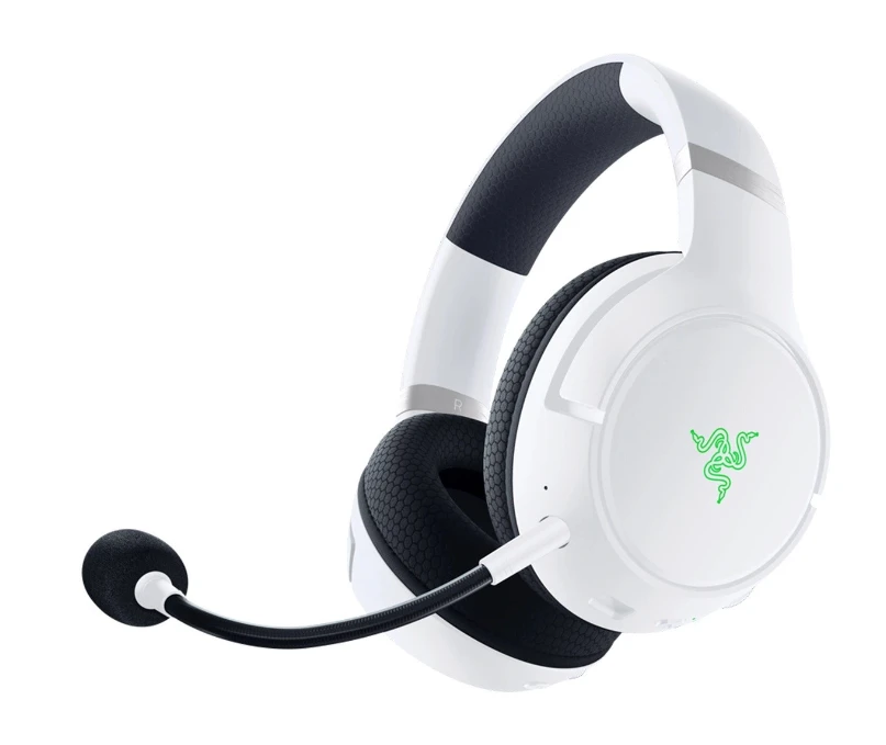 Belaidės Žaidimų Ausinės Razer Kaira Pro skirtos Xbox Series X ir mobiliems Xbox žaidimams, Baltos