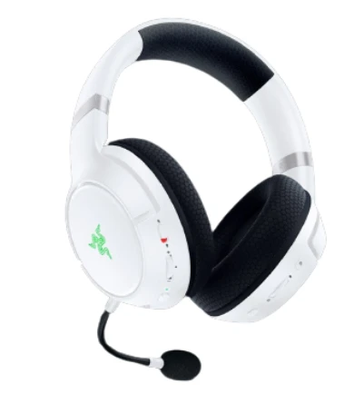 Belaidės Žaidimų Ausinės Razer Kaira Pro skirtos Xbox Series X ir mobiliems Xbox žaidimams, Baltos