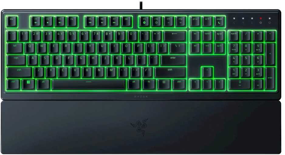 Razer | Ornata V3 X | Klaviatūra žaidimams | su laidu | RGB LED pašvietimas | Cyrillic | Silent Membrane | Juodas