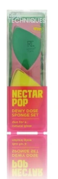 "Real Techniques" "Nectar Pop Dewy Dose" 2 dalių kempinėlių rinkinys